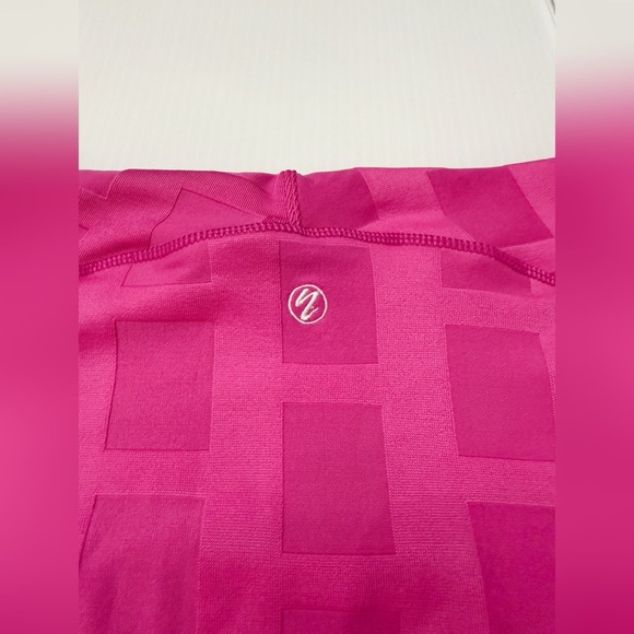 Nani Flamingo Rip Curl Pink Mid High-Waist Bikini Bottom - M - Picture 6 of 10